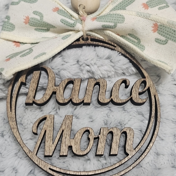 Dance Mom Car Charm Rearview Mirror Accessory - Picture 2 of 3